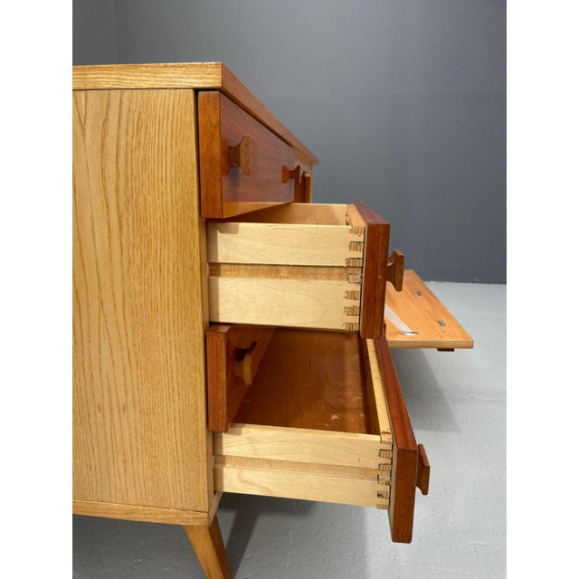 Modern Sideboard with Drop-Down Door, Czechoslovakia, 1970s For Sale - Image 9 of 13