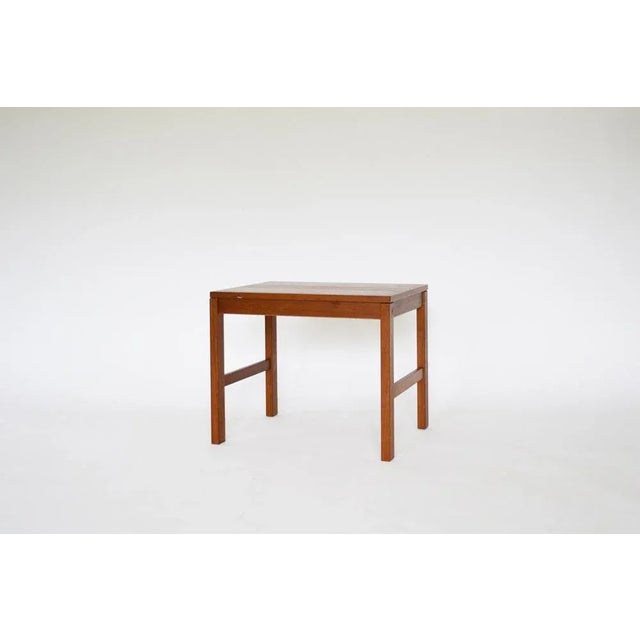 Mid-Century Modern Vintage Scandinavian Coffee Table in Teak, 1960s For Sale - Image 3 of 12