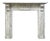 Antique Irish Regency Period Marble Fireplace Mantel, 1820 For Sale