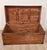 Chinese Camphor Brass Mounted Campaign Trunk, Circa 1890 For Sale - Image 9 of 10