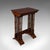 This is an antique quartetto of tables. An English, mahogany nesting set of occasional tables, dating to the Edwardian...