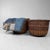 Brown Vintage Japanese Bamboo Baskets, 1960s, Set of 2 For Sale - Image 8 of 16