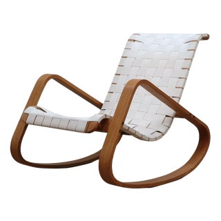 Vintage Dondolo Rocking Chair from Crassevig, 1970s For Sale