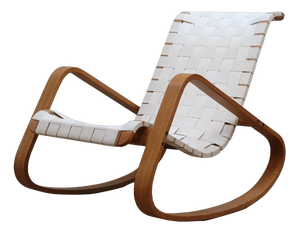 Vintage Dondolo Rocking Chair from Crassevig, 1970s