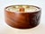 Mid-Century Modern Round Teak and Brass Pipe Ashtray, 1960s For Sale - Image 9 of 10