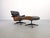 Wood Set of Lounge Chair and Ottoman in Palisander by Charles and Ray Eames for Herman Miller For Sale - Image 7 of 18