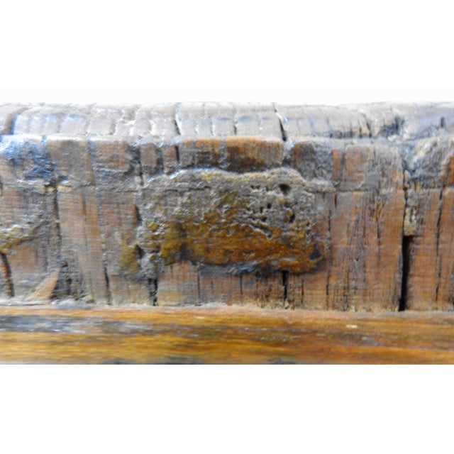 Early 18th Century Chinese Elmwood Altar Table For Sale - Image 9 of 13