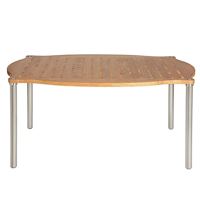 Modern Giati by Walters Wicker 63" Rectangular "Fifty-Five" Outdoor Dining Table For Sale - Image 3 of 3