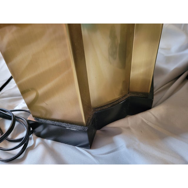 80s Wildwood Art Deco Revival Table Lamps- A Pair For Sale - Image 6 of 10