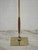 Laurel Lamp Company 1950s Mid Century Modern Walnut & Brass Floor Lamp For Sale - Image 4 of 4