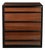 Mid-Century Walnut & Lacquered Chest by Robsjohn-Gibbings for Widdicomb Company For Sale