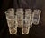 Vintage Federal Glass Etched Highball Glasses - Set of 10 For Sale - Image 9 of 12