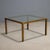 Glass Vintage Coffee Table with Brass Frame, 1970s For Sale - Image 7 of 7