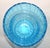 1970s Vintage Venini Style Blown Glass Light Blue White Wine Cooler Martini Ice Bucket Italy For Sale - Image 9 of 12