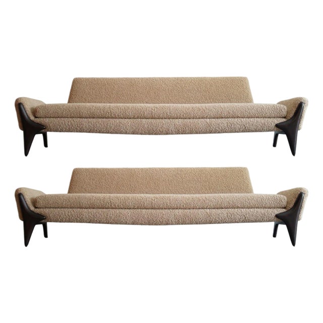 Set of Gondola Sofas by Adrian Pearsall, C. 1950s For Sale