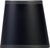 Traditional Chapman & Myers by Visual Comfort Signature 3" x 4" x 4" Black Paper Candle Clip Shade For Sale - Image 3 of 3