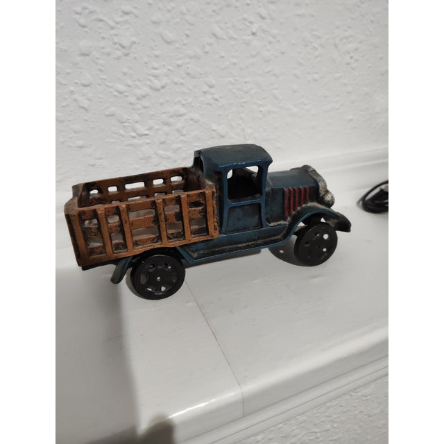 Old cast iron truck.