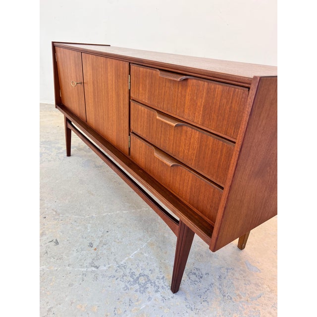 Brown Vintage Teak Sideboard, Germany For Sale - Image 8 of 10