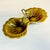 Mid-Century Boho Chic Americana California Pottery Divided Serving Dish, Shell Shape. For Sale - Image 4 of 9