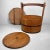 Brown Japanese Wooden Bucket with Lid, 1940s For Sale - Image 8 of 18