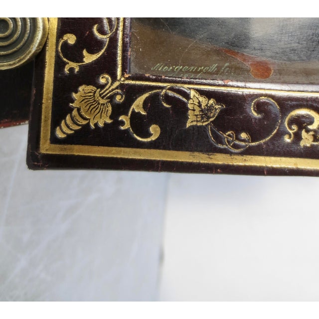 Johann Martin Morgenroth Porcelain Portrait 1847 For Sale In New York - Image 6 of 15