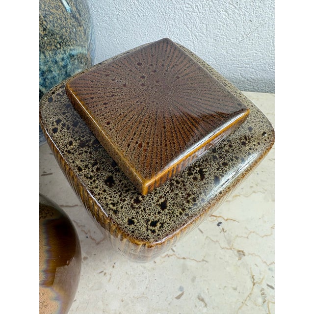 Vintage Handcrafted Pottery Vase Collection For Sale In Philadelphia - Image 6 of 12