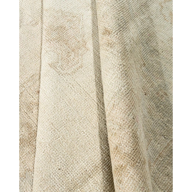 Vintage Circa 1940 Turkish Oushak Area Rug 4ft 7in X 7ft For Sale - Image 14 of 17