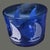 Hazel-Atlas Vintage Hazel Atlas Sportsman Cobalt Blue Nautical Sail Boat Ice Bucket Two Glasses For Sale - Image 4 of 7