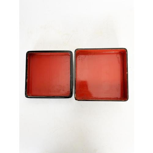 Early 20th Century Japanese Black Lacquer Box, Japan, 1920s For Sale - Image 9 of 10