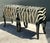 Vintage Zebra Stripe Tessellated Nightstands - A Pair For Sale - Image 4 of 12