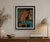 This expressive oil on canvas depicts a seated male nude figure captured in an intimate and introspective moment. The...