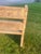 Wood 1800's Farmhouse French Style Rustic Bench For Sale - Image 7 of 12