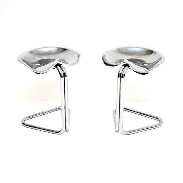 Vintage Tractor Stools by Rodney Kinsman for OMK, 1960s, Set of 2 For Sale - Image 11 of 11