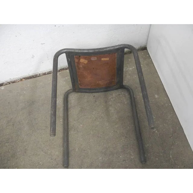 Vintage Stool in Iron and Formica, 1960 For Sale - Image 6 of 8