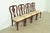 Thomasville Thomasville Chippendale Carved Cherry Wood Dining Chairs, Set of Four For Sale - Image 4 of 13