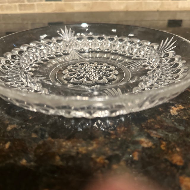 Antique Royal Crystal-Ruby Flash Covered Butter Dish For Sale - Image 6 of 8