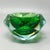 Green Large Green and Yellow Ashtray by Flavio Poli for Seguso, 1960s For Sale - Image 8 of 8