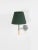 Green bc2 wall lamp by santa & cole dimensions: d 20 x w 26 x h 33 cm materials: metal, beech wood, ribbon. The bc1, bc2...