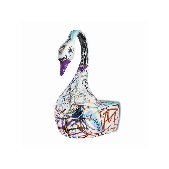 Carousel Swan by Martin Lukáč, 1990s For Sale - Image 13 of 13