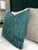 Wood print linen fabric pillow. Pillow includes "angel hair" fill, faux down and zipper. Kravet fabric: Hallerbos/Malachite.