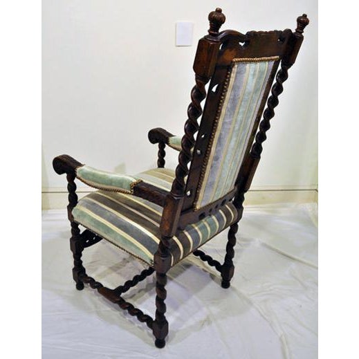 Antique Barley Twist Chairs - a Pair For Sale In Providence - Image 6 of 9