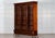 Antique English Glazed Mahogany Vitrine Cabinet, 1890 For Sale - Image 6 of 18