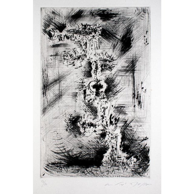 1940s André Masson, Totem, Edition of 30, 1940, Etching For Sale - Image 5 of 5