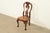 Queen Anne Kittinger Georgian Carved Mahogany Side Chair or Dining Chair For Sale - Image 3 of 17