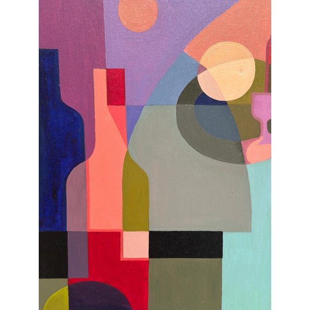 BMK, Abstract Still Life, 1993, Oil Painting on Canvas, Framed For Sale - Image 12 of 18