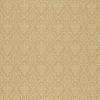 Sample - Schumacher X Timothy Corrigan Hedgerow Trellis Indoor & Outdoor Fabric in Camel For Sale