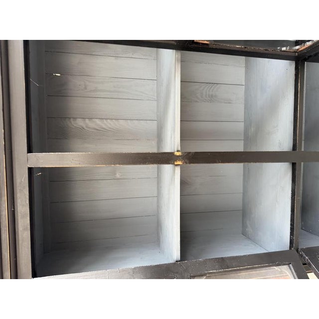 1950s Museum Display Case with a Patina For Sale - Image 5 of 14