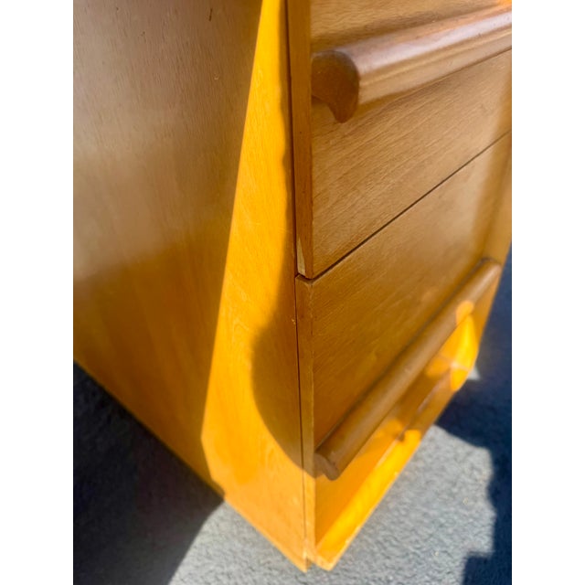 Wood Robsjohn-Gibbings for Widdicomb Walnut Desk For Sale - Image 7 of 10