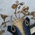 Antique 19th Century Continental Gilt Pier Mirror With Flower Basket Crest & Faux Marbleized Pilasters For Sale In Washington DC - Image 6 of 12