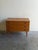 Brown Mid Century Danish Modern Teak Chest of Drawers – 3 Drawer Vintage Scandinavian Dresser 1960s For Sale - Image 8 of 9